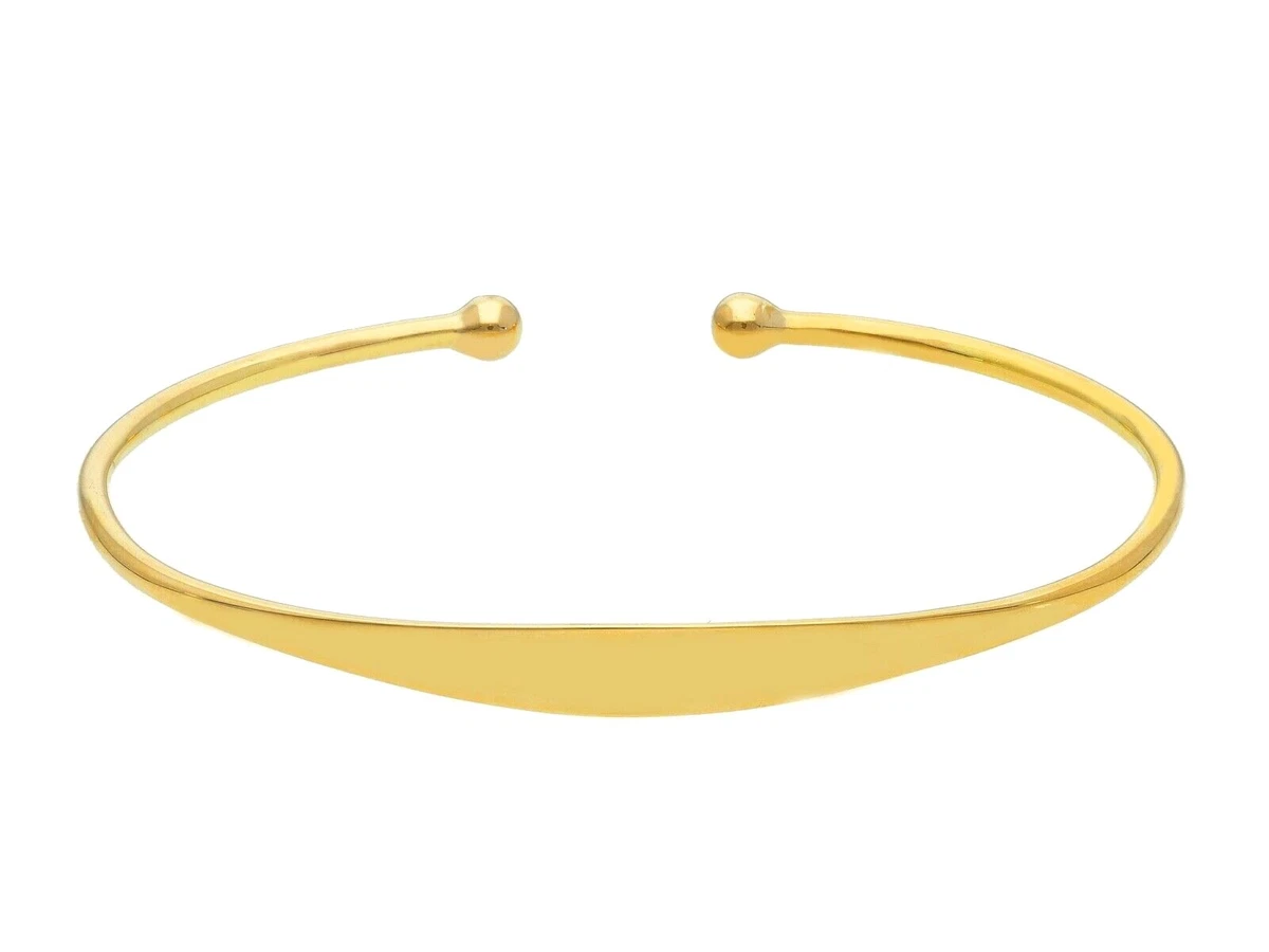 18K Yellow Gold Cuff