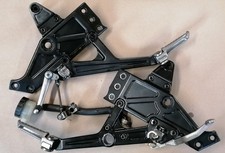 LSL Fußrasten + Halter  Zephyr 550 Kawasaki  ZR550B mit 16.066 Km ZR 550 B  #2