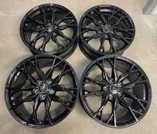 Corvette C8 Black FORGED 19/20 Wheels Rims 20 Spoke Factory OEM Stock 2020-2025