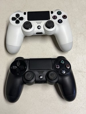 Sony PS4 DualShock 4 White & Black Wireless Controllers CUH-ZCT1U Playstation