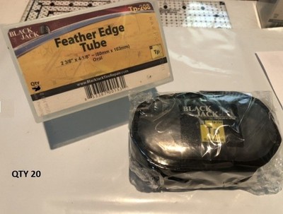 TP208 BlackJack TUBE Patch Feather Edge Tube Patch QTY 20 2 3/8'' x 4 1/8''
