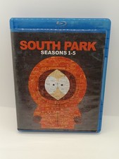 South Park Season 1 2 3 4 5 Blu-ray 2019 10-Disc animated Trey Park Matt Stone