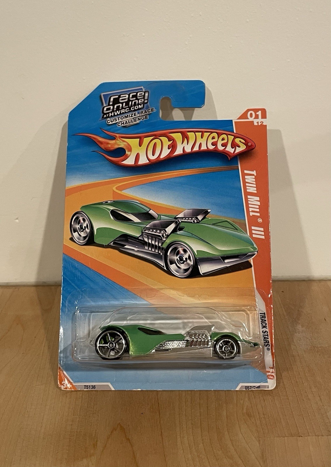 2011 Hot Wheels Twin Mill III Green Rare
