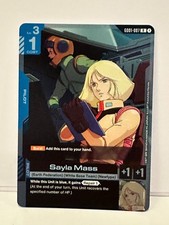 Sayla Mass #GD01-087 Prices | Gundam Newtype Rising