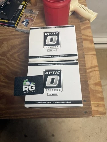 2020-21 Panini NBA Donruss Optic Basketball Cello Box ✅