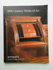 Sotheby's 20th Century Works of Arts Catalog June 6 1996 New York 