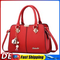 Damen Tasche Handtasche Leder Shopper Henkeltasche，Schultertasche