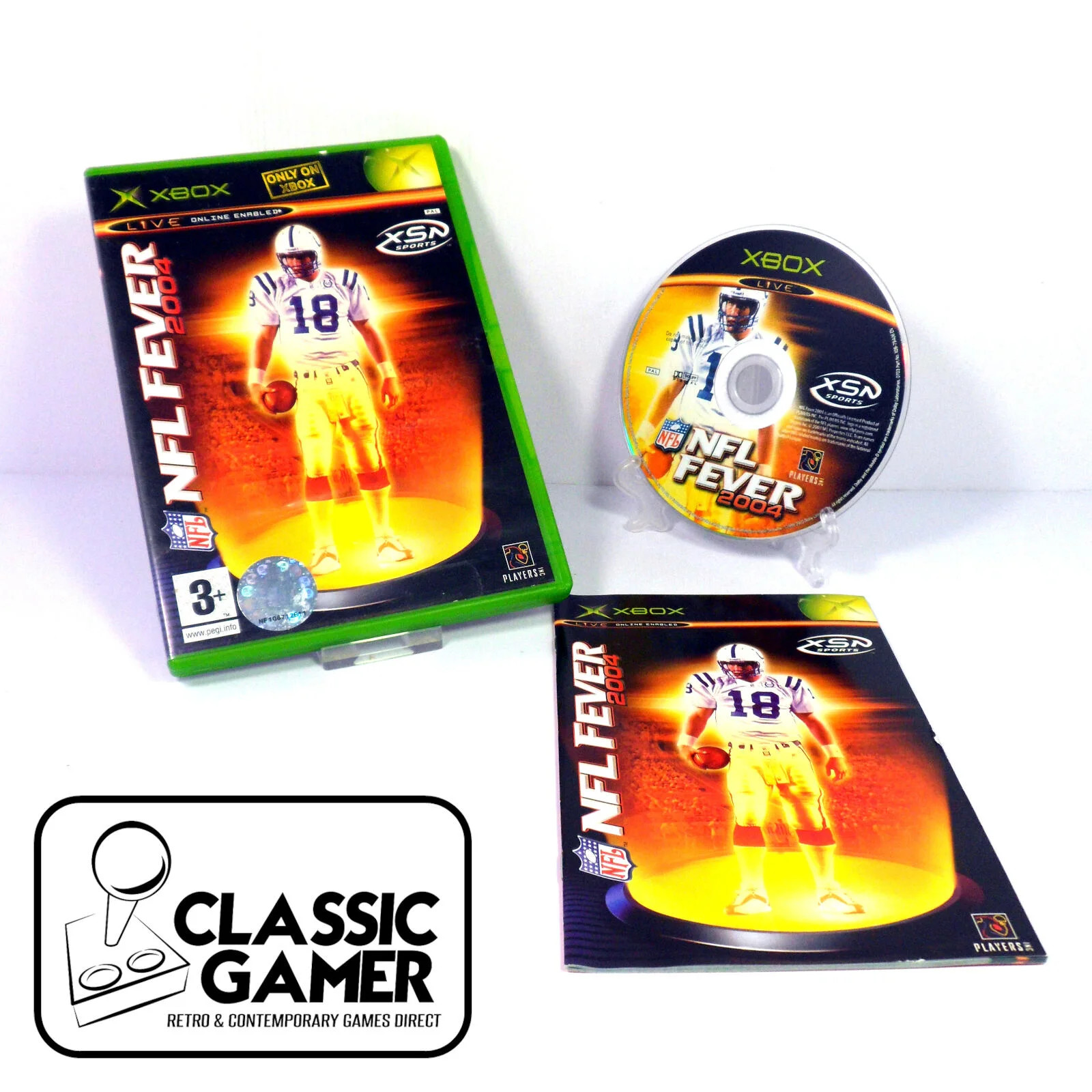 NFL Fever 2004 (Original Xbox) *NEAR MINT*