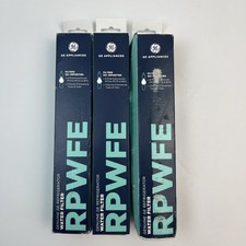 3 Pack RPWFE Replacement Refrigerator Water Filter w/ Chip Sealed READ Fits: GE