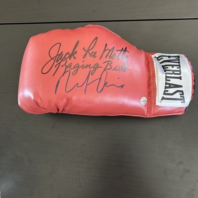 Robert De Niro Raging Bull Signed Boxing Glove w/inscription Jack La Motta 