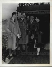 1941 Press Photo Michael Kirchway Clark sailing on the Egyptian steamship Zamzam