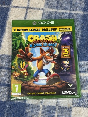 Crash Bandicoot N-Sane Trilogy Xbox One 3 Spiele in 1 **SEALED**