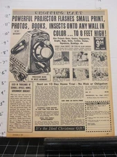 newspaper ad 1959 THORESEN West Germany home business projector no film slides