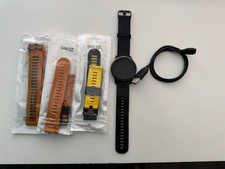 Garmin Venu 2 smart watch 43mm slate with silicone band