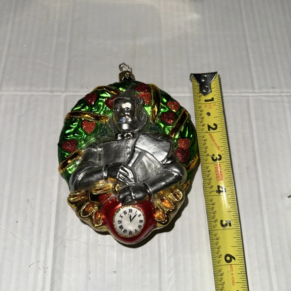 Wizard Of Oz Tin Man Kurt Adler Polonaise 2021 Christmas Ornament In Box AP 1502 - Image 4 of 4
