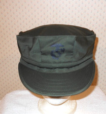 USMC Marine Corps Utility Cap Olive Green X-Large 7 3/4" Made In USA