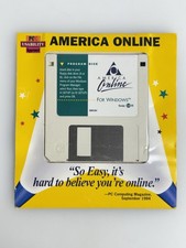1994 America Online Collectible Disc  AOL Flo...