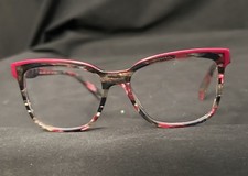 Alain Mikli A03077 Semi Butterfly Frames Only Purple Havana 53 16 140 Italy READ