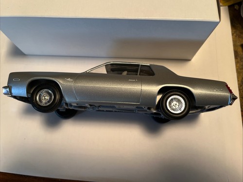 1977 Dodge Monaco Plastic Promo Model 1/25 Scale Silver Cloud With Box - Picture 4 of 12