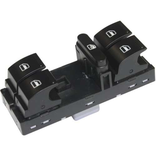 Power Window Switch Front Driver Left Side Black for VW Sedan Volkswagen Passat - Zdjęcie 2 z 6
