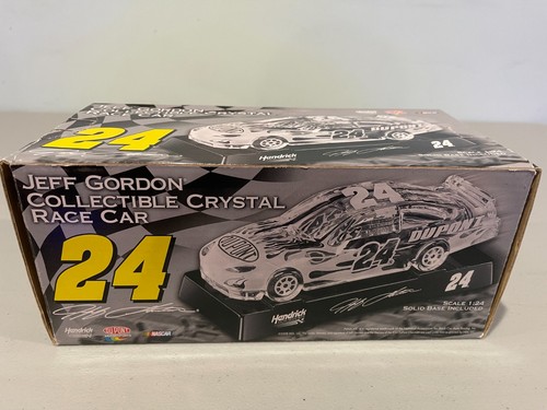 Nascar Jeff Gordon Kristall Rennwagen & Aufsteller