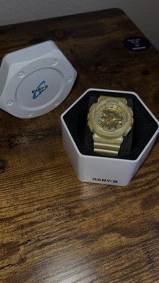 Casio Baby-G Women s Analog-Digital Quartz Shock-Resistant Gold Resin w/ Box