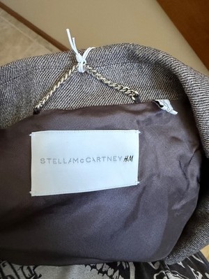 Stella McCartney x H & M wool car coat. Size medium. Brand new.