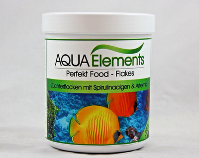 Perfekt Food Flakes 500ml Aqua Elements Futter mit Spirulina , Artemia 17,98 /L