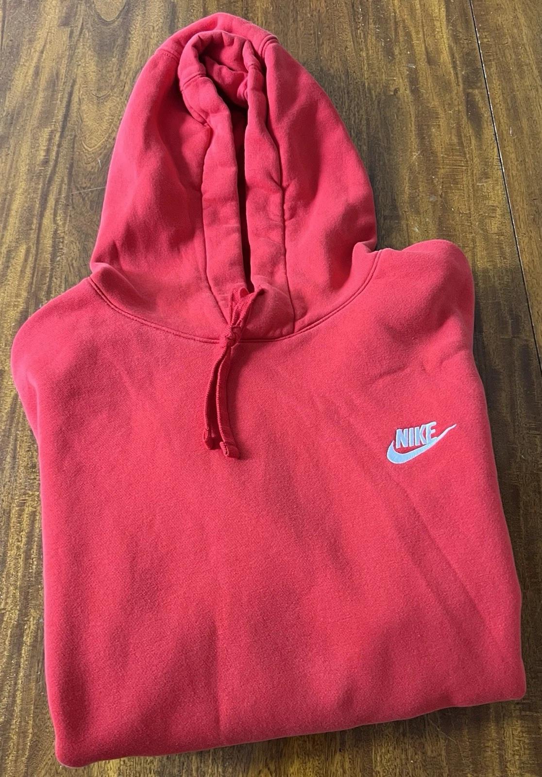 Nike Sportswear Club Men's Pullover Hoodie - Red, Size XL