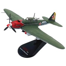 1/72 WWII Soviet Ilyushin IL-2 Shturmovik Attack Plane Prototype Military Model