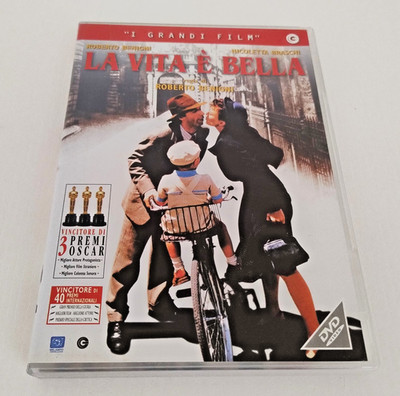 Film DVD La Vita E' Bella Roberto Benigni Komödie Drama Italien 1997 Sehr Gut