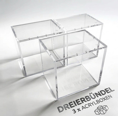 PREORDER 3xAcryl Case für One Piece Display | Magnetverschluss Schutzbox ab OP04