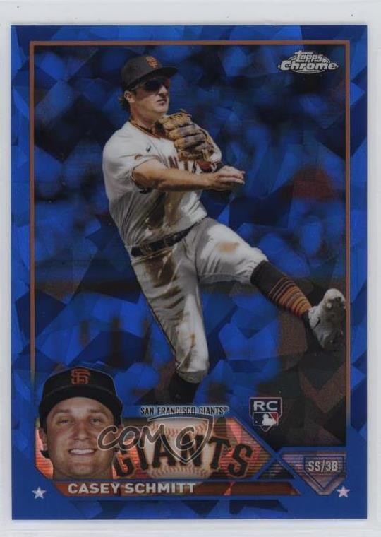 2023 Topps Chrome Update Sapphire Edition Casey Schmitt #USCS133 0xq4
