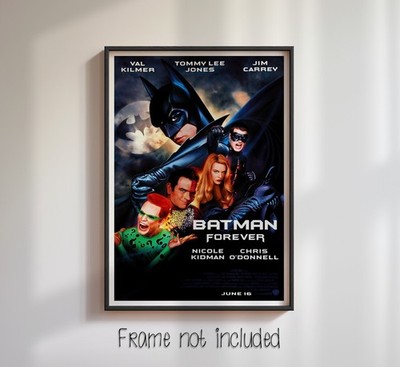 Batman Forever - Hochwertiges Hochglanz Filmposter