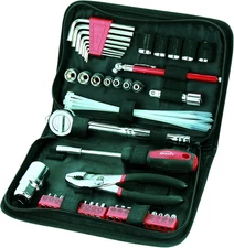 56 Piece Compact Metric Auto Tool Set in Zippered Case, Small