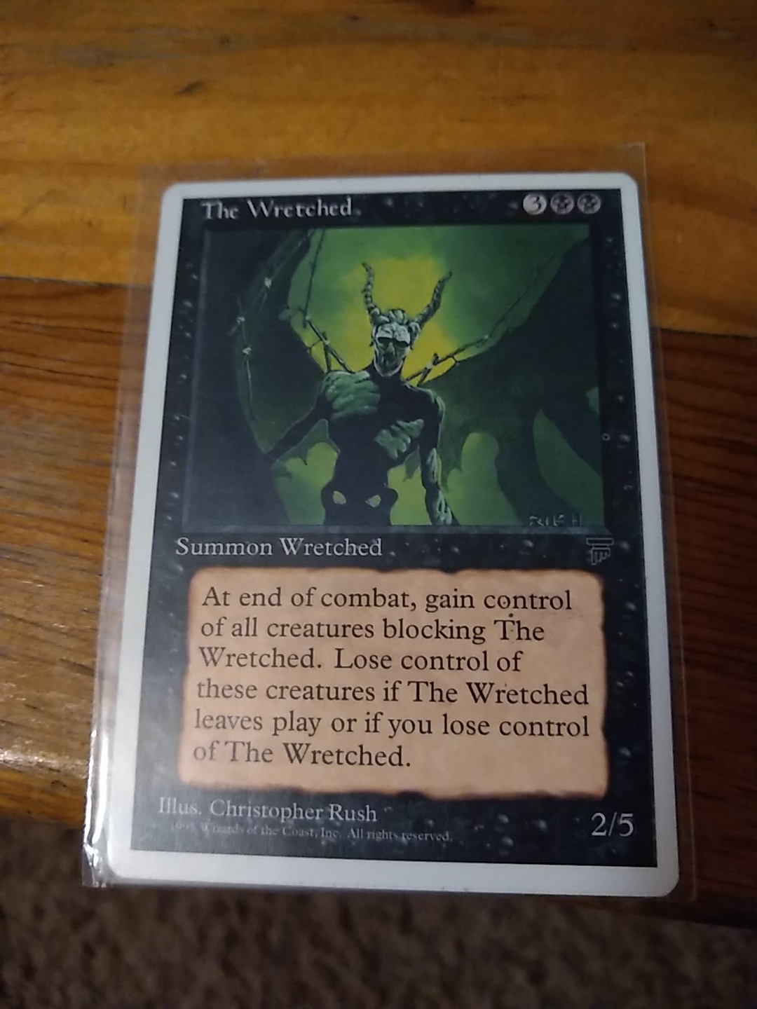 MTG The Wretched Chronicles Edit 1994 CCG Never played NM+