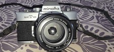 Minolta srT 101 W/ 50 F:1.4 Rokkor- Pg, Shutt...