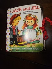 Handmade Junior Elf Book Jack And Jill/ Nursery Rhymes Junk Journal