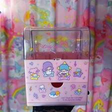 Sanrio Little Twin Stars Trinket Box Kiki Lala Jewelry Organizer Dome Case Japan