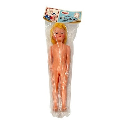 Reliable Dress-Me Doll Girl 6 in Bonde New Vintage 60s Sleepy Eyes Rooted Hair