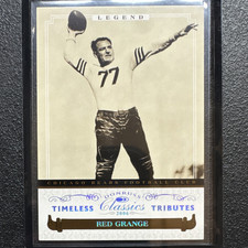 2006 Donruss Classics Timeless Tributes Silver Legend Red Grange #259 Bears /50