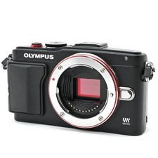  1504 SHOTS Olympus PEN Lite E-PL6 Mirrorless Camera Black
