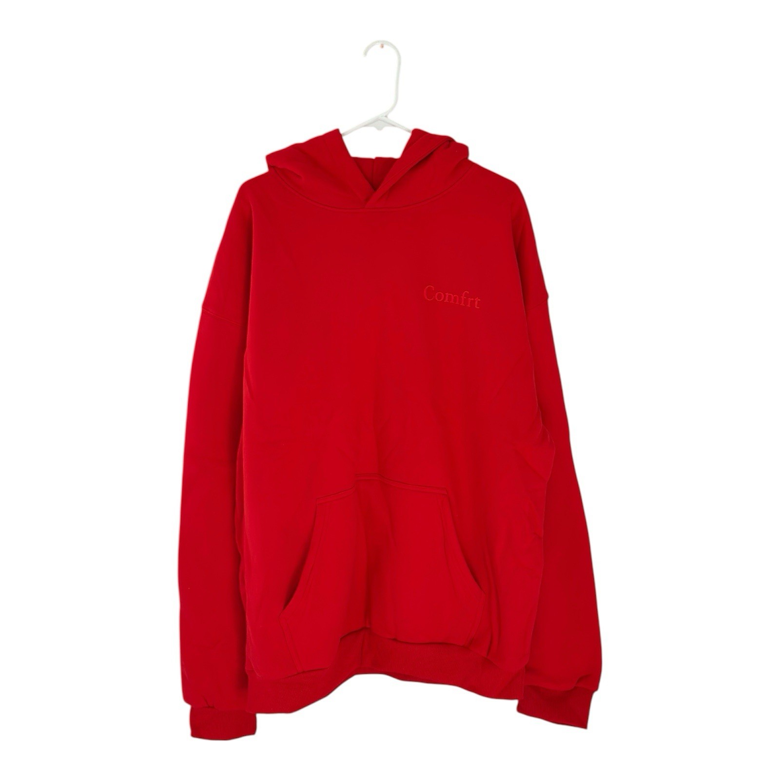 Comfrt Signature Hoodie Outfit Size 2XL XXL Unisex Sweatpants Sweatshirt Red