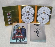 Fullmetal Alchemist Season 1: Part 1 (DVD, 2007, 4-Disc Set) with Guidebooks