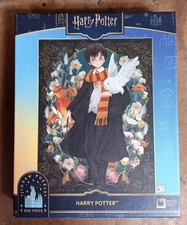 Harry Potter 500-Piece Jigsaw Puzzle Harry Hedwig Floral Art