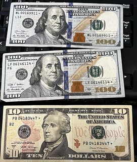 3 Star Notes $100 $100 $10 Replacement Notes Collector Lot Rare US Currency