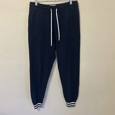 Long Wharf Men's Narragansett SeaWell Joggers XL Blue Nautical Quiet Luxury