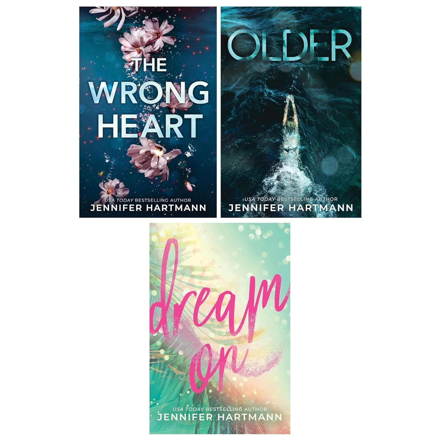 Jennifer Hartmann Collection 3 Books Set Fiction (The Wrong Heart, Older  | TODO