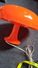 Vintage Orange Mushroom Table Lamp - 14 Space...