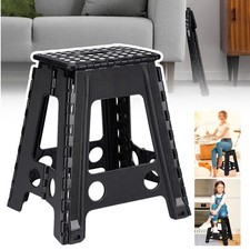 Portable Folding Fishing Stool 150kg with Handle, Heavy Duty Triangular Step Up